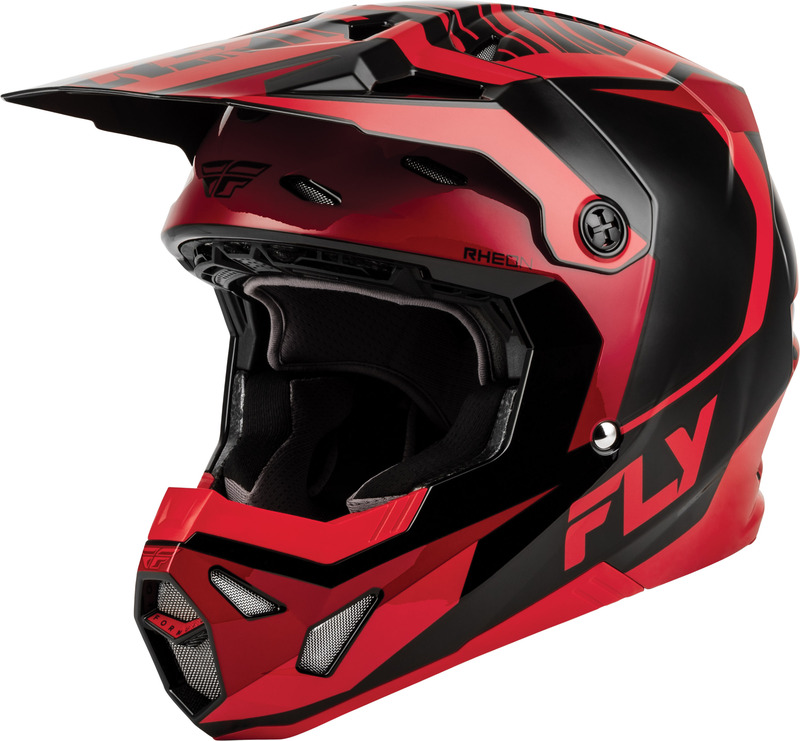 Casco infantil FLY RACING Formula CP Charge - negro/rojo