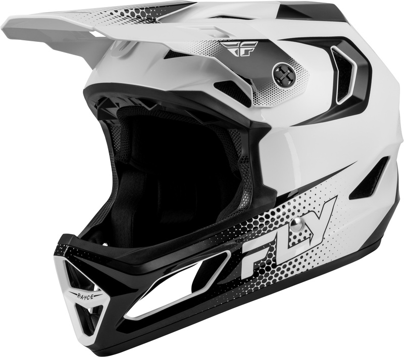 Casco MTB FLY RACING Rayce Sonar - negro/blanco