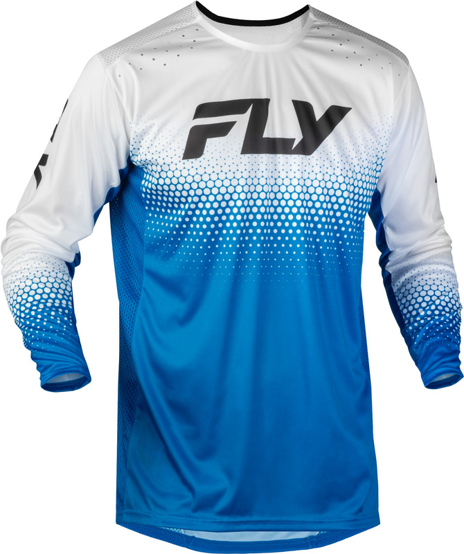Camiseta MTB FLY RACING Rayce Sonar - azul/blanco/negro