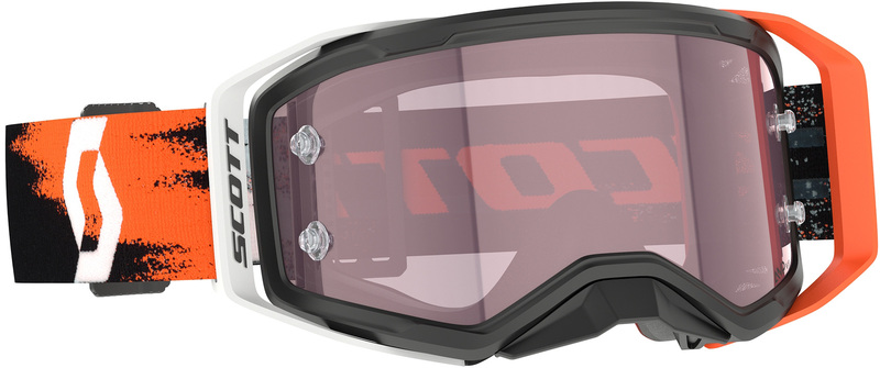 Gafas SCOTT Prospect 2.0 AMP – Negro/Naranja neón – Lente Rose Works