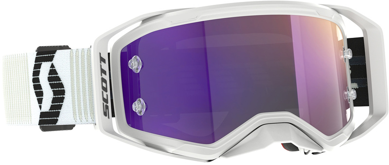 Gafas SCOTT Prospect 2.0 – Blanco/Negro – Lente Purple Chrome Works