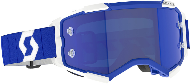 Gafas SCOTT Fury – Azul – Lente Blue Chrome Works