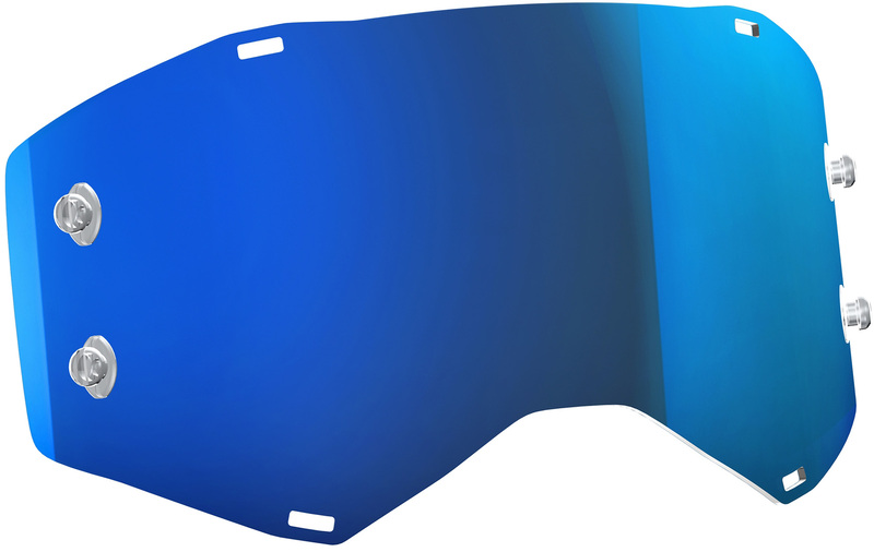 Pantalla SCOTT Works Prospect/Fury – Electric Blue Chrome