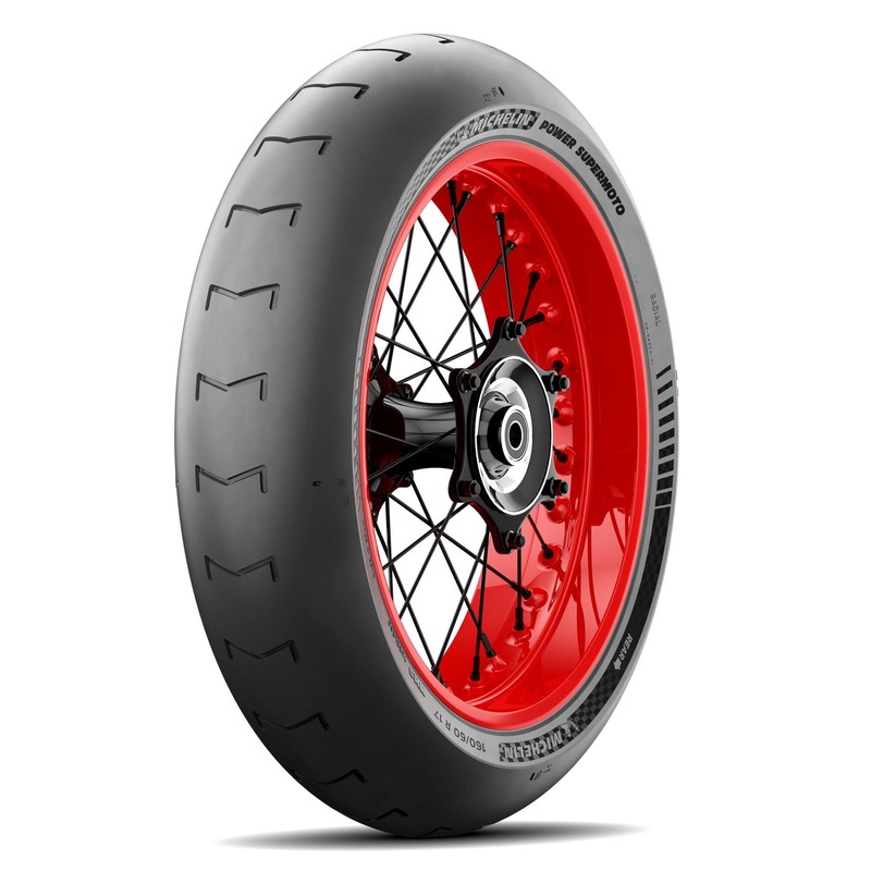 Neumático MICHELIN POWER SUPERMOTO MEDIUM 160/60 R 17 NHS TL