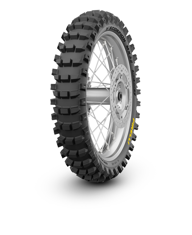 Neumático PIRELLI SCORPION MX32 MID SOFT 120/80-19 NHS 63M TT