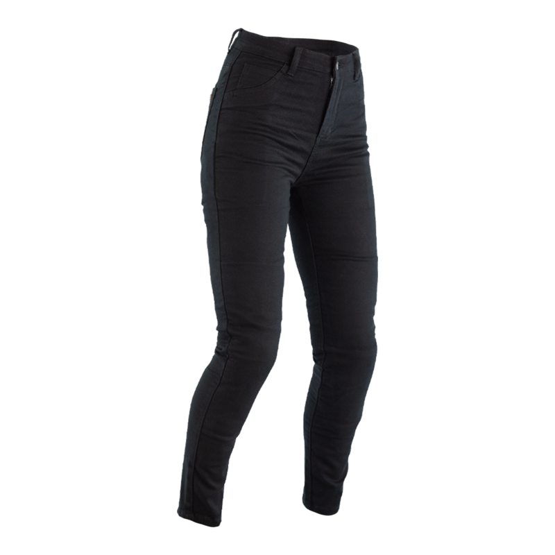 Jeggings reforzados con aramida RST Jegging CE mujer (pernera corta) - Negro