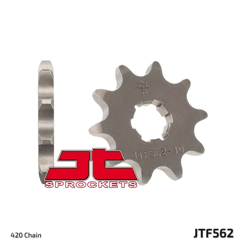 JT SPROCKETS Steel Standard Front Sprocket - 420