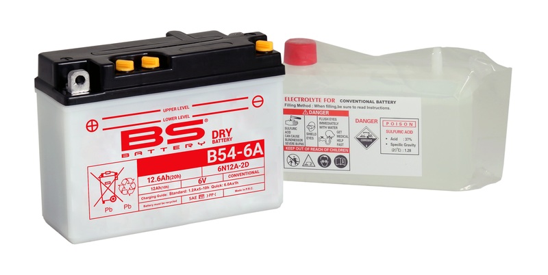 Batería BS BATTERY 6N12A-2D (B54-6A)