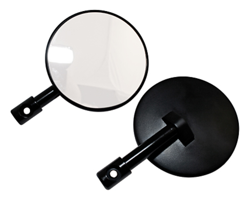 BIHR Mirror Universal 80mm - Black (1pc)