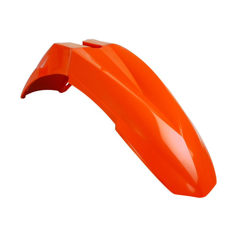 Guardabarros delantero POLISPORT Supermotard naranja