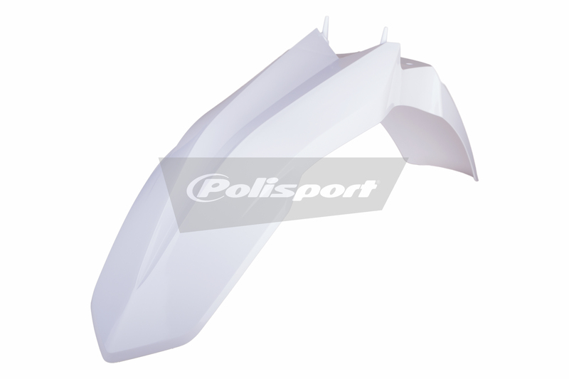 Guardabarros delantero POLISPORT blanco Gas Gas EC