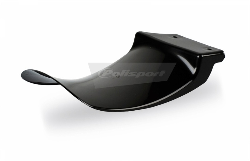 Tapa amortiguador trasero POLISPORT negro Kawasaki KX250F / 450F