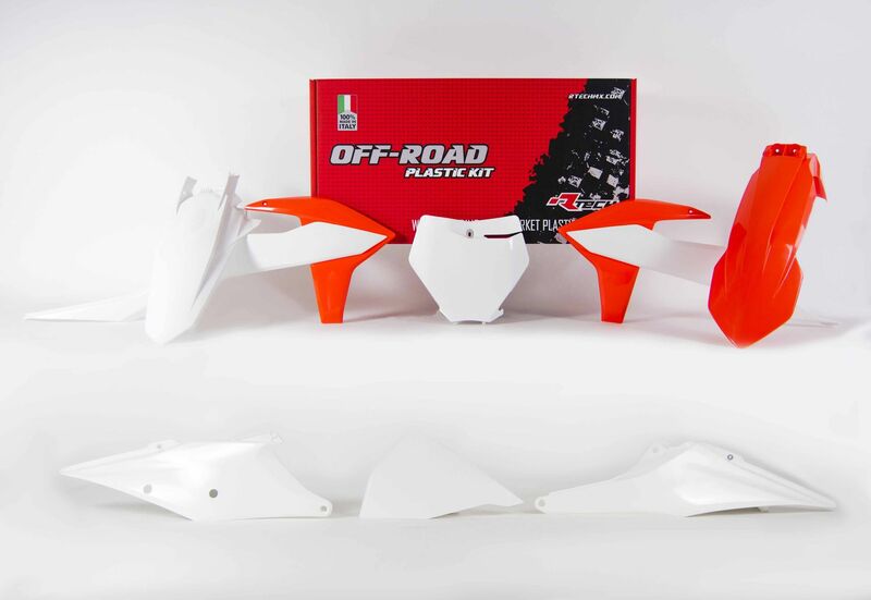Kit de plástica RACETECH (6 pcs) - Color OEM
