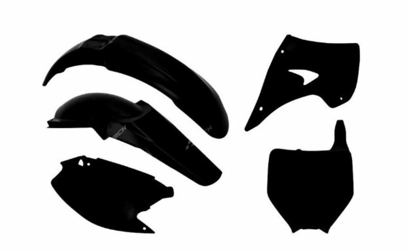 Kit de plástica RACETECH (5 pcs) - Negro