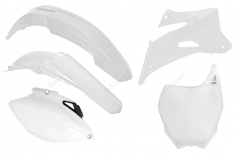 Kit de plástica RACETECH (5 pcs) - Blanco