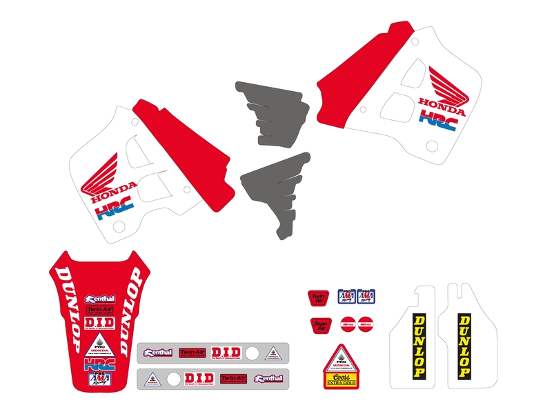 Kit adhesivos TECNOSEL Team Honda USA 1991