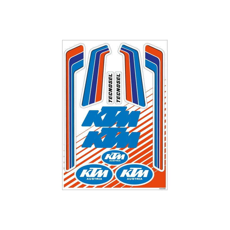 Adhesivos TECNOSEL Vintage KTM