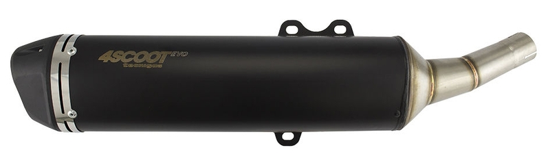 TECNIGAS 4Scoot Evo Black Silencer
