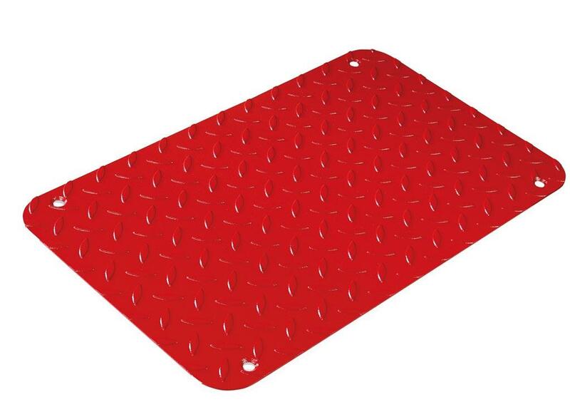 Placa antideslizante BIKE LIFT 550x340mm rojo