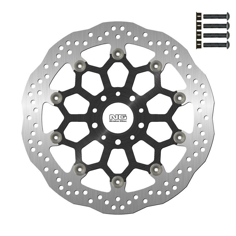 Disco de freno NG BRAKES ondulado flotante