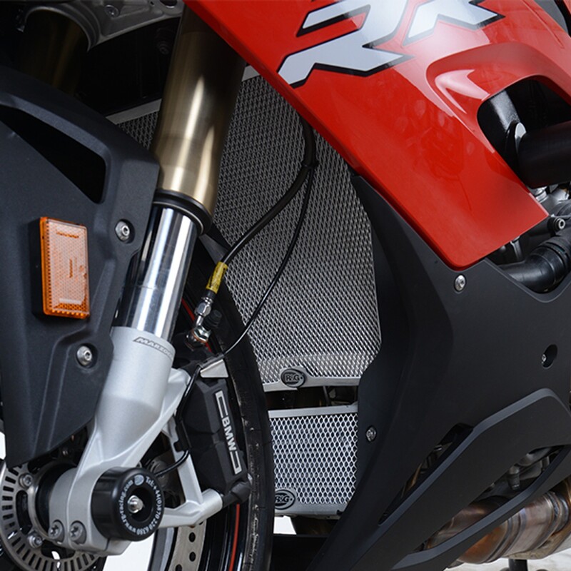 Protector de radiador de aceite R&G RACING - titanio