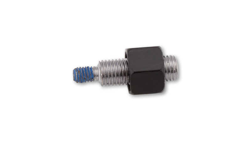 Adaptador de retrovisor HIGHSIDER pro M10 x 1.25 mm a M6 - negro