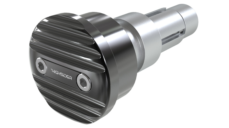 Contrapesos de manillar HIGHSIDER pro Wave - negro
