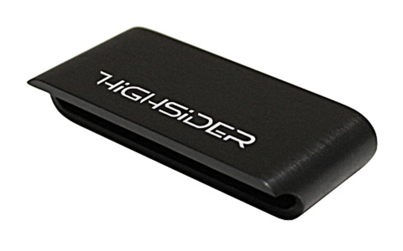 Carcasa de aluminio HIGHSIDER pro Stripe - para piloto trasero LED o intermitente - negro - 1 pieza