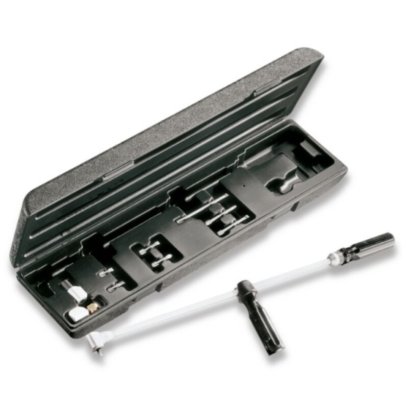 Caja destornillador BETA angular 90° tipo largo con hojas