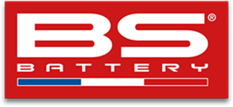 Adhesivo BS BATTERY rojo tamaño pequeño bandera francesa - 50 uds