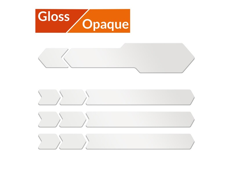 Kit adhesivos protectores de vaina ALGIS brillo transparente