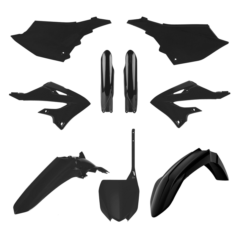 Kit de plastica POLISPORT - Black Yamaha YZ125 / 250