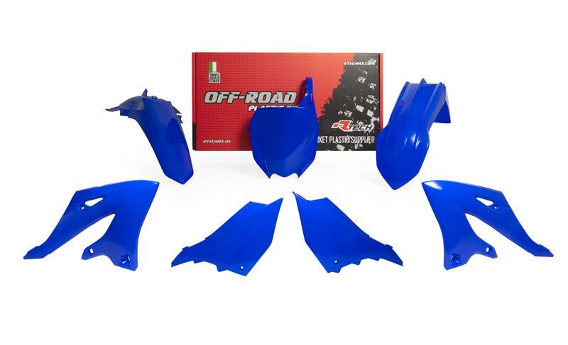 Kit de plástica RACETECH (5 pcs) - Azul