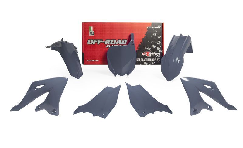 Kit de plástica RACETECH (5 pcs) - Gris