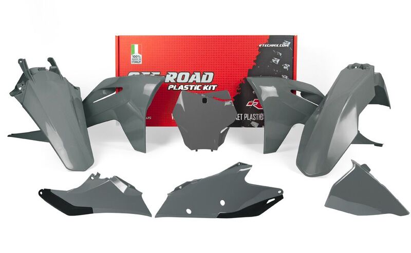 Kit de plástica RACETECH (6 pcs) - Gris