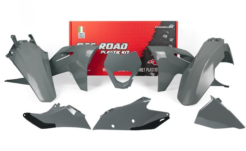 Kit de plástica RACETECH (6 pcs) - Gris