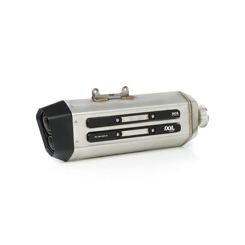 Silenciador IXIL MXT acero inoxidable / aluminio negro - ES8084SS