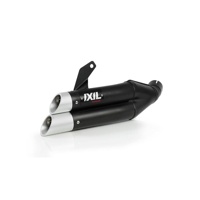 Escape completo IXIL Hyperlow acero inoxidable negro / aluminio pulido - XK7353XB