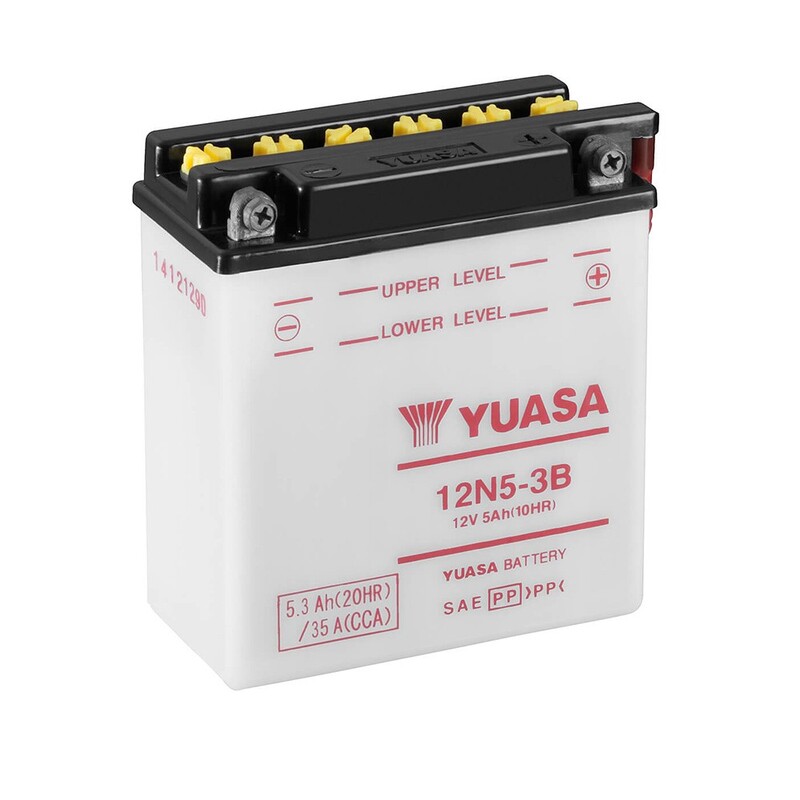 Batería YUASA 12N5-3B Combipack (con electrolito)