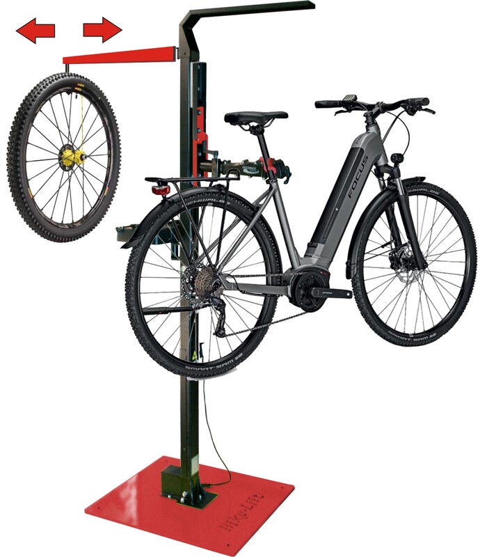 Soporte de rueda BIKE-LIFT para LEB-50
