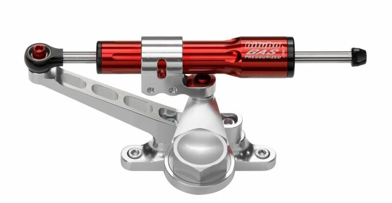 Kit amortiguador de dirección BITUBO rojo