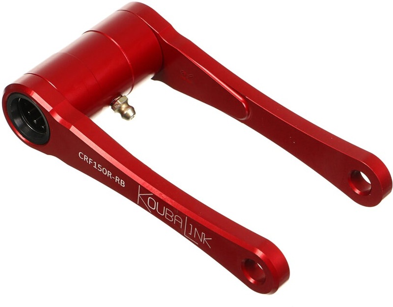 Kit de bajada KOUBALINK (41.3 - 44.5 mm) rojo - Honda CRF150R / RB