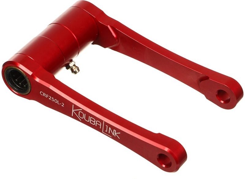 Kit de bajada KOUBALINK (44.5 mm) rojo - Honda CRF250L