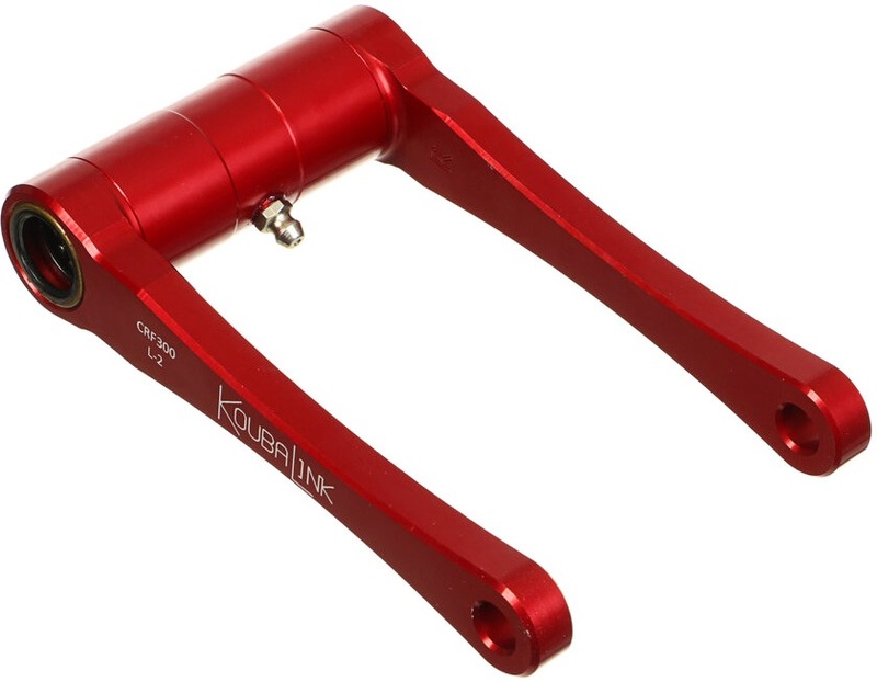 Kit de bajada KOUBALINK (44.5 mm) rojo - Honda CRF300L / Rally