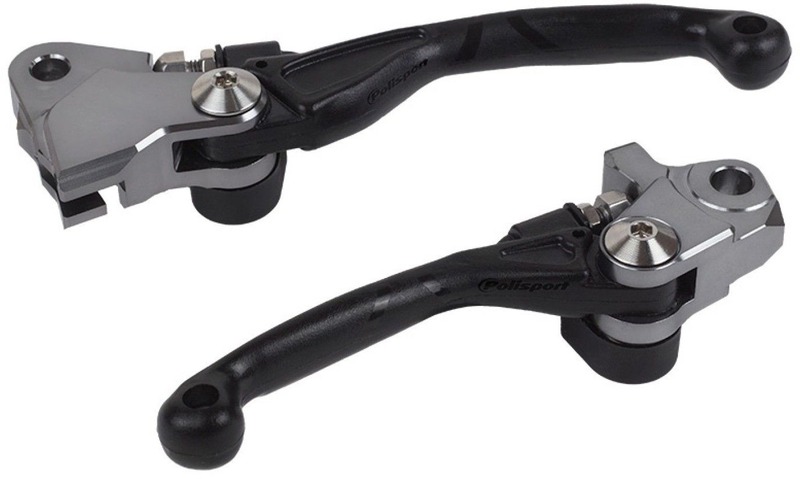 Juego de manetas articuladas POLISPORT Pivot negro - Husqvarna