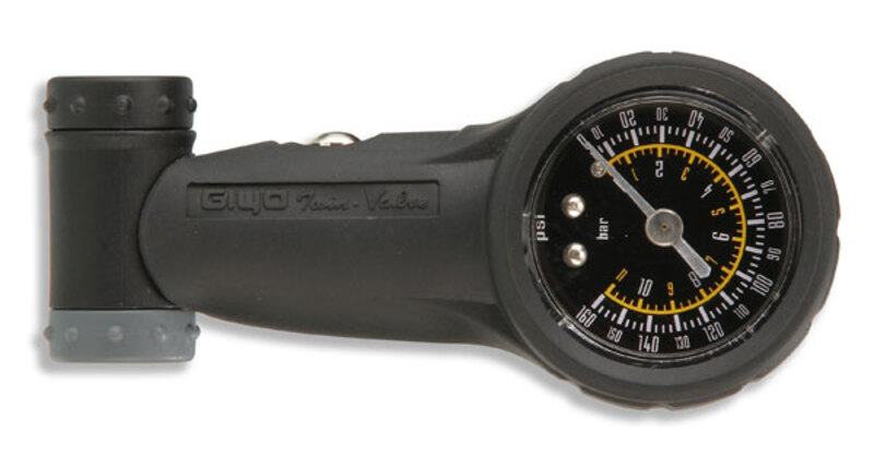 Manómetro bicicleta GIYO dial 1.5'' 160PSI
