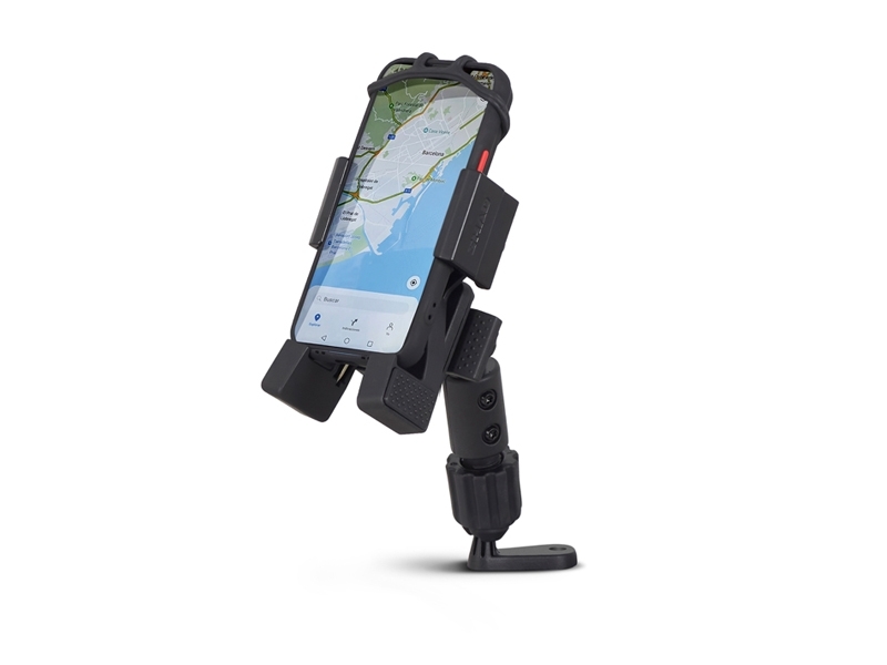 Soporte para GPS / smartphone SHAD X-Frame al retrovisor - 180x90mm