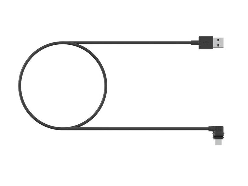 Cable ángulo recto QUAD LOCK para cabezal de carga inalámbrica impermeable
