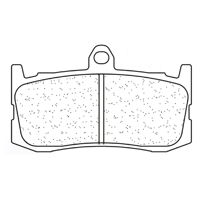 Juego de pastillas sinterizadas CL Brakes (1209C60)