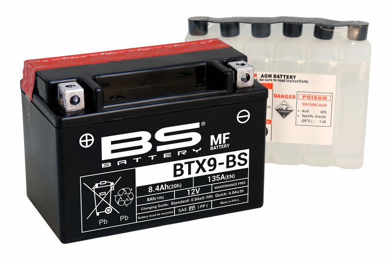 Batería BS BATTERY BTX9-BS